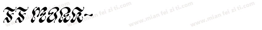 ff mark字体转换